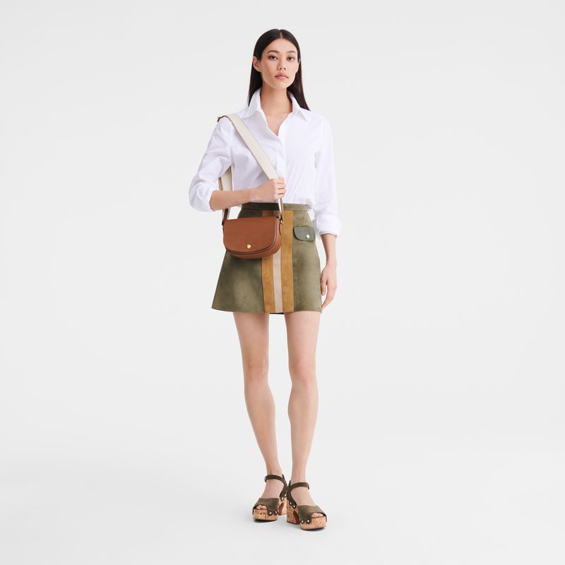 Brown Longchamp Épure S Women Crossbody Bag | US-418HGLKVP