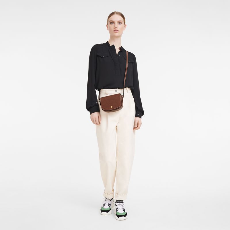 Brown Longchamp Épure Xs Women Crossbody Bag | US-065WROMQN