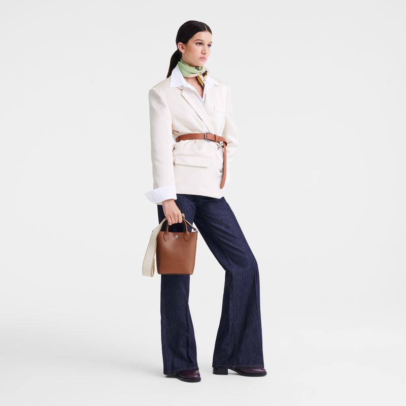 Brown Longchamp Épure Xs Women Tote Bag | US-946LASIPJ