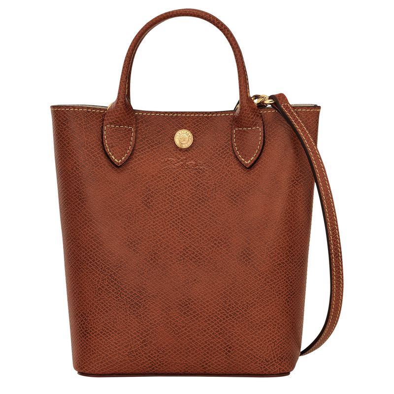 Brown Longchamp Épure Xs Women Tote Bag | US-420ZMJOUQ