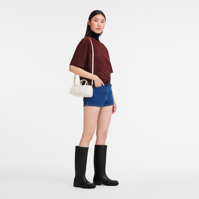 Cream Longchamp Daylong S Women Handbag | US-937HRIYSG