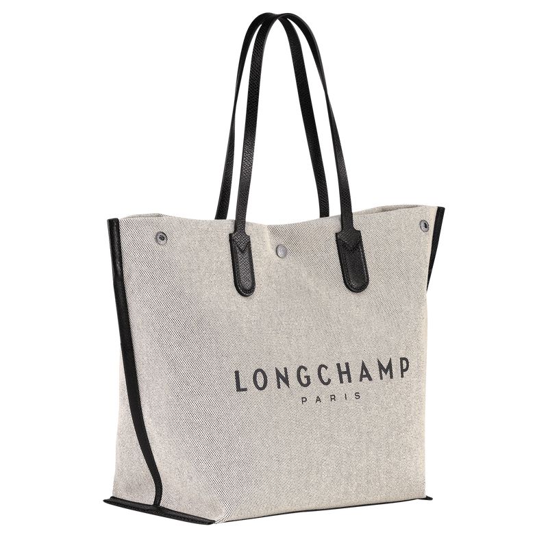 Cream Longchamp Essential L Women Tote Bag | US-691DQYEHP