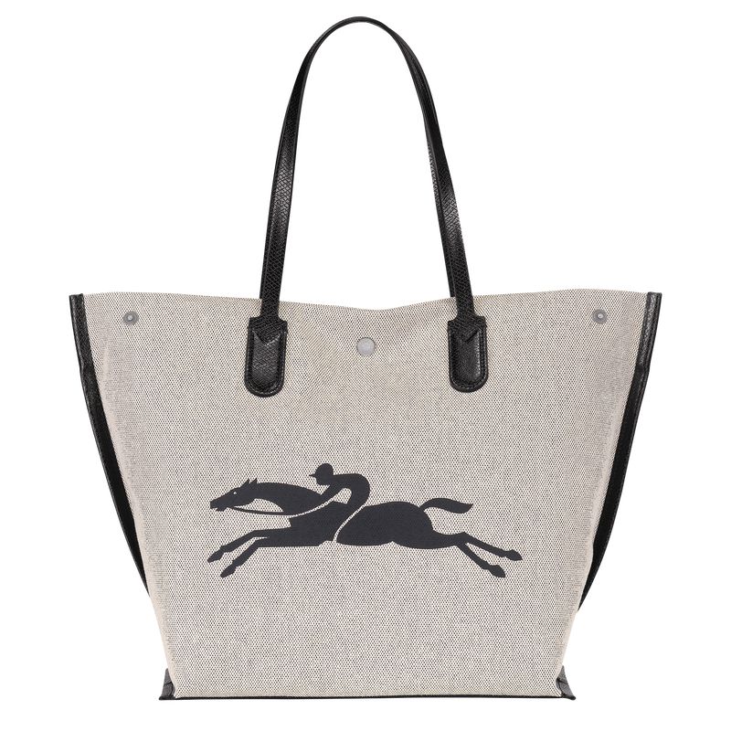 Cream Longchamp Essential L Women Tote Bag | US-691DQYEHP