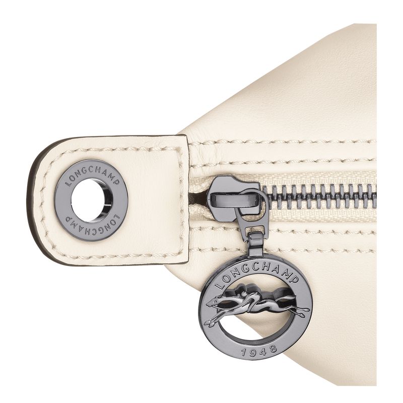 Cream Longchamp Le Pliage Xtra L Men Handbag | US-193MLEYSD