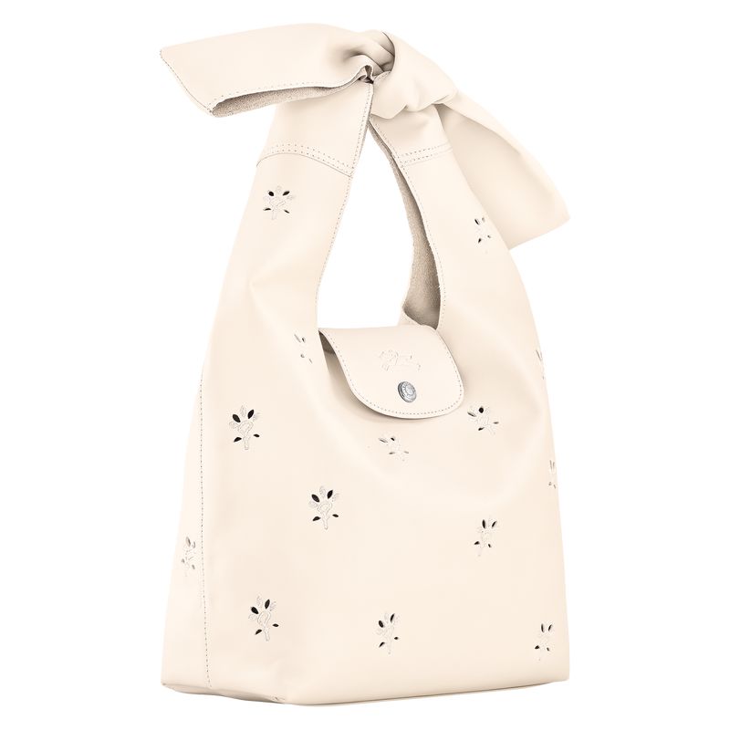 Cream Longchamp Le Pliage Xtra M Women Shoulder Bag | US-570IUBQMP