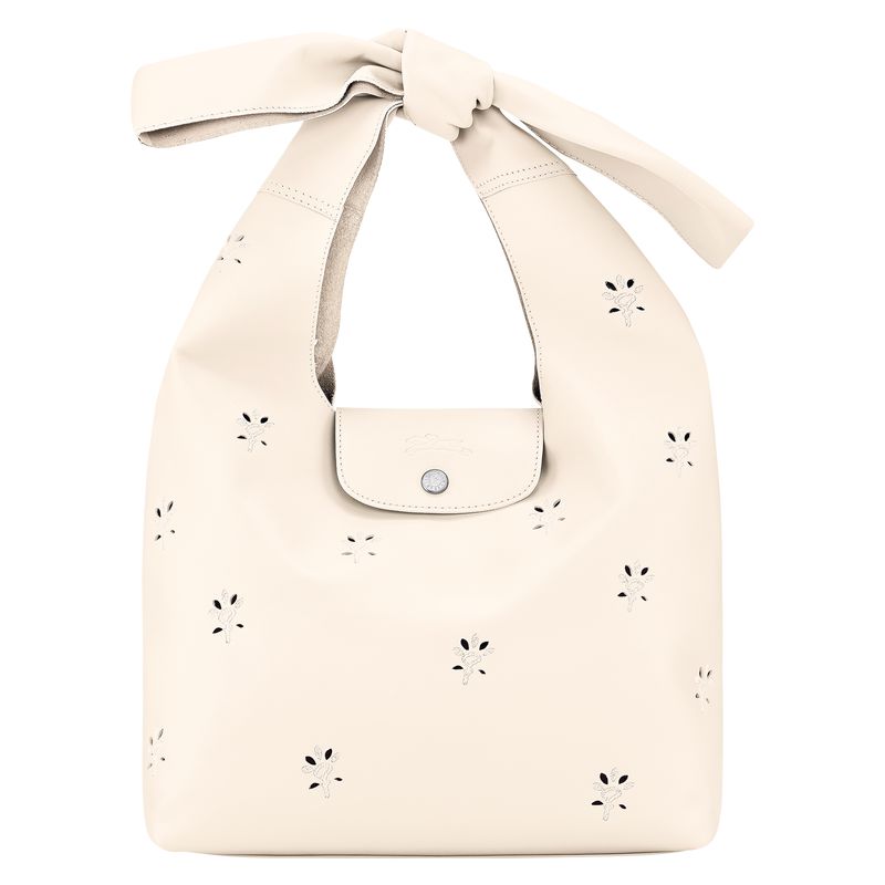 Cream Longchamp Le Pliage Xtra M Women Shoulder Bag | US-570IUBQMP