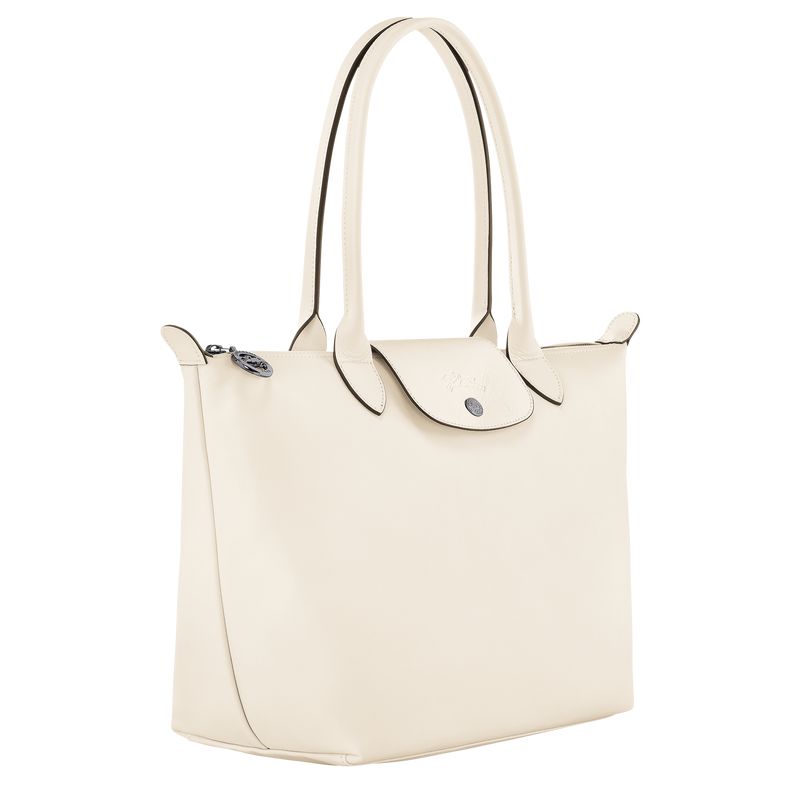 Cream Longchamp Le Pliage Xtra M Women Tote Bag | US-809WNMFCV