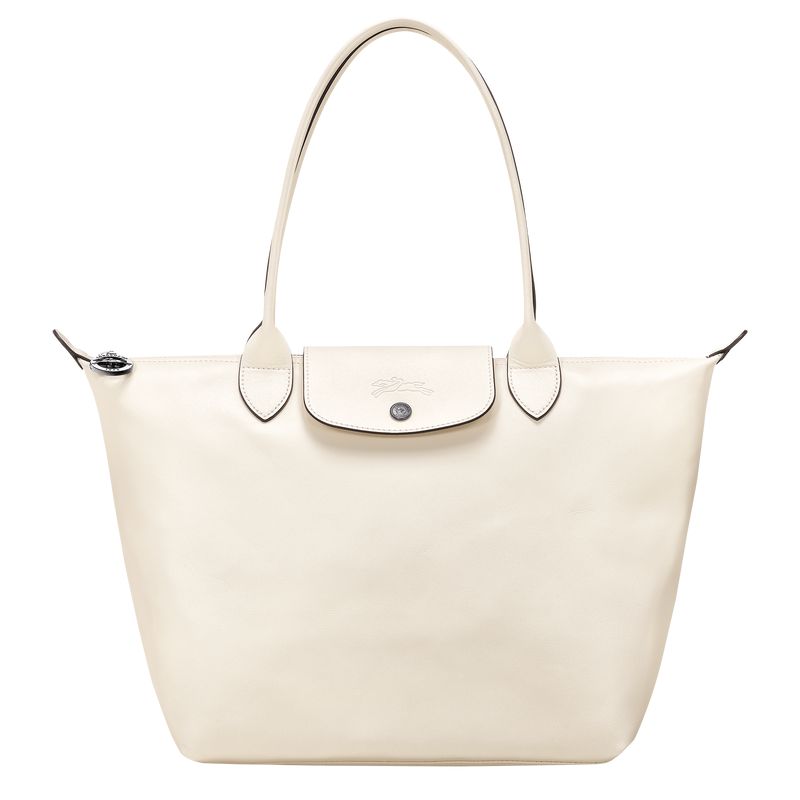Cream Longchamp Le Pliage Xtra M Women Tote Bag | US-809WNMFCV
