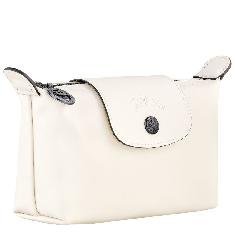 Cream Longchamp Le Pliage Xtra Men Pouch | US-250HDXJIQ