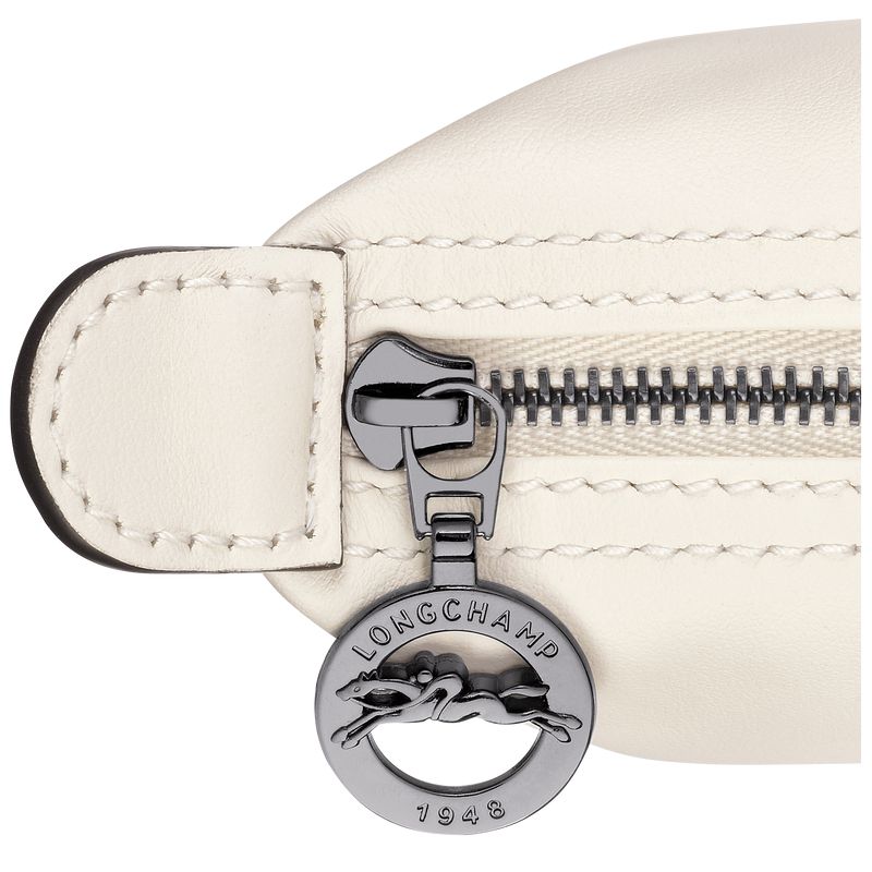 Cream Longchamp Le Pliage Xtra Men Pouch | US-250HDXJIQ