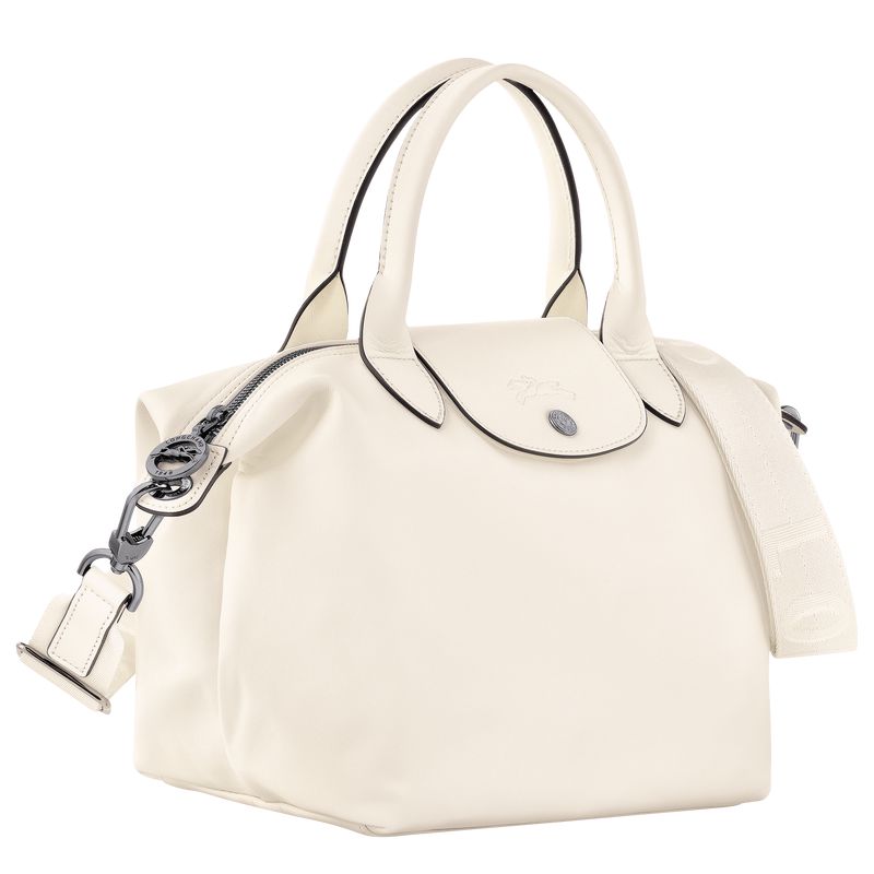 Cream Longchamp Le Pliage Xtra S Women Handbag | US-039AFZGLI