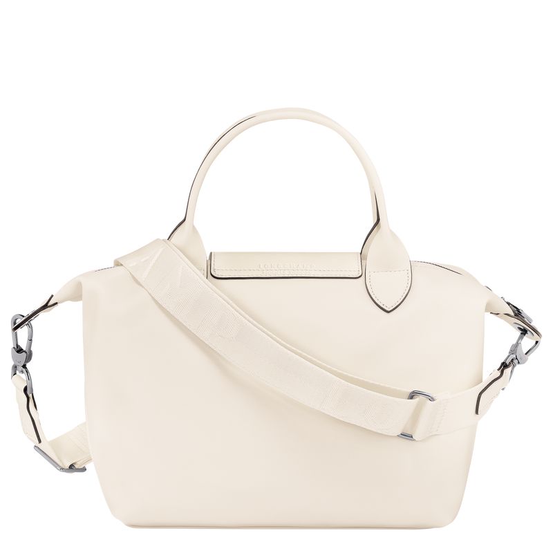 Cream Longchamp Le Pliage Xtra S Women Handbag | US-039AFZGLI