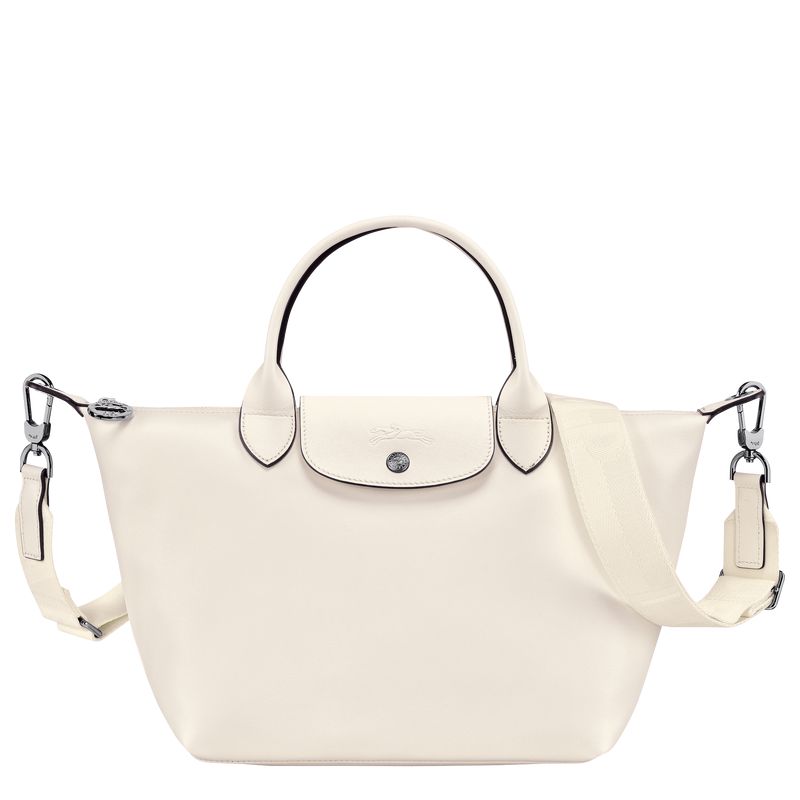 Cream Longchamp Le Pliage Xtra S Women Handbag | US-039AFZGLI