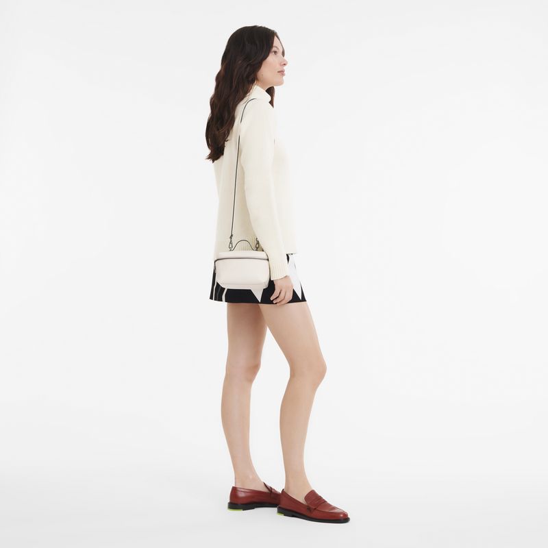 Cream Longchamp Le Pliage Xtra Xs Vanity Women Toiletry Bags | US-571PBDKLU