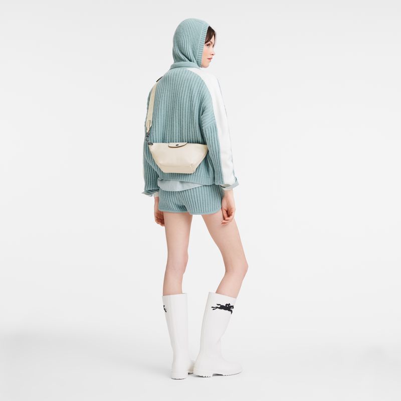 Cream Longchamp Le Pliage Xtra Xs Women Crossbody Bag | US-479HYUFQP