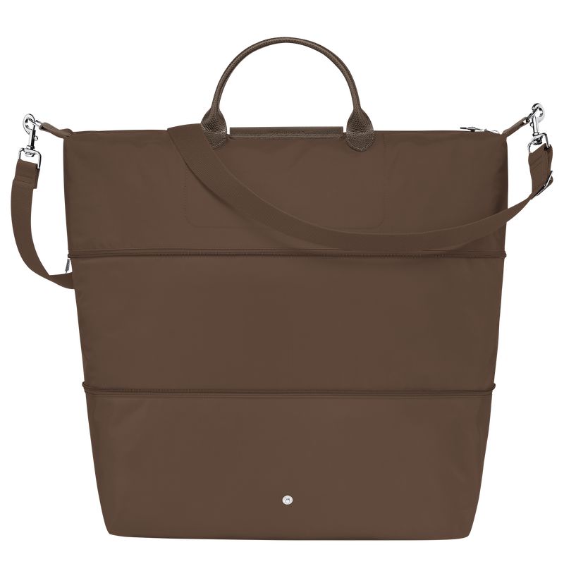 Dark Brown Longchamp Le Pliage Green Expandable Men Travel Bag | US-063JSRLEH