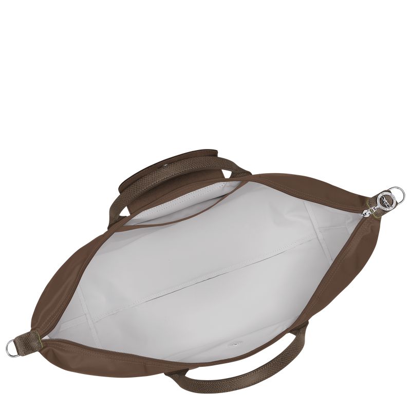 Dark Brown Longchamp Le Pliage Green Expandable Men Travel Bag | US-063JSRLEH
