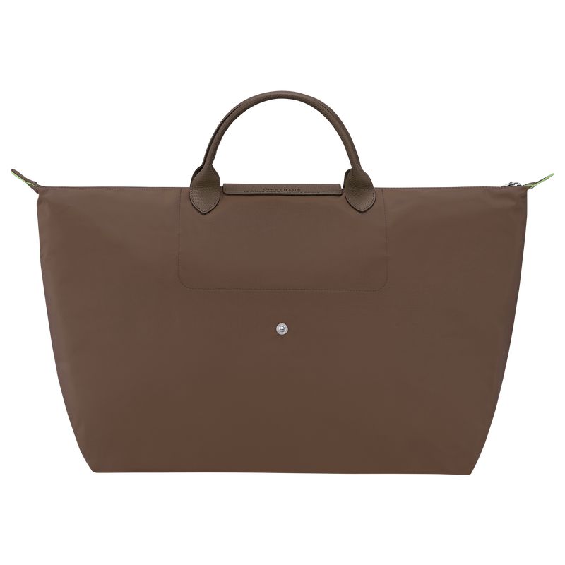 Dark Brown Longchamp Le Pliage Green L Men Travel Bag | US-736GJLAVC