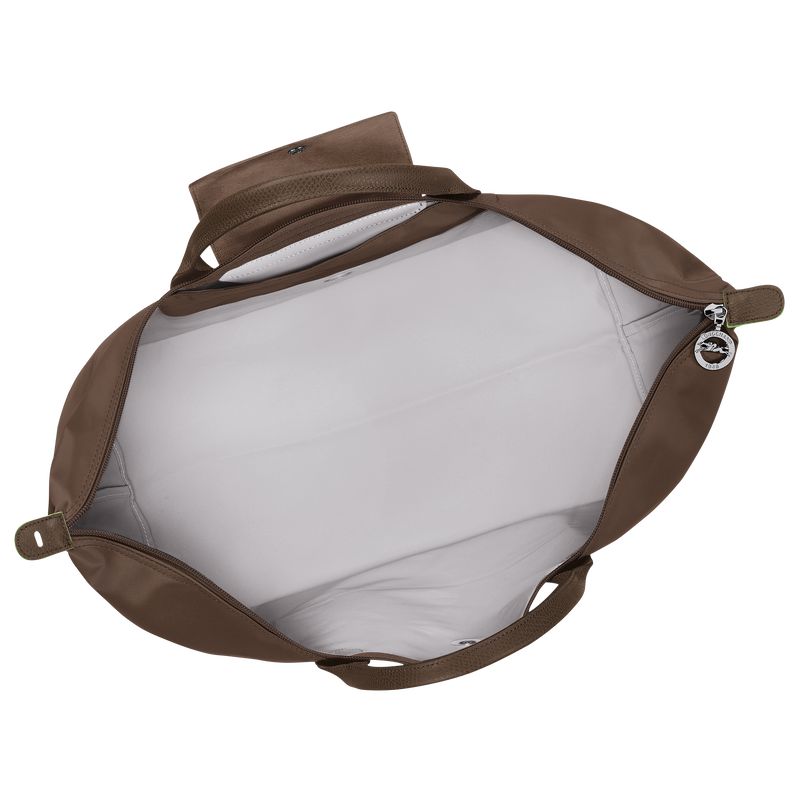 Dark Brown Longchamp Le Pliage Green L Men Travel Bag | US-736GJLAVC