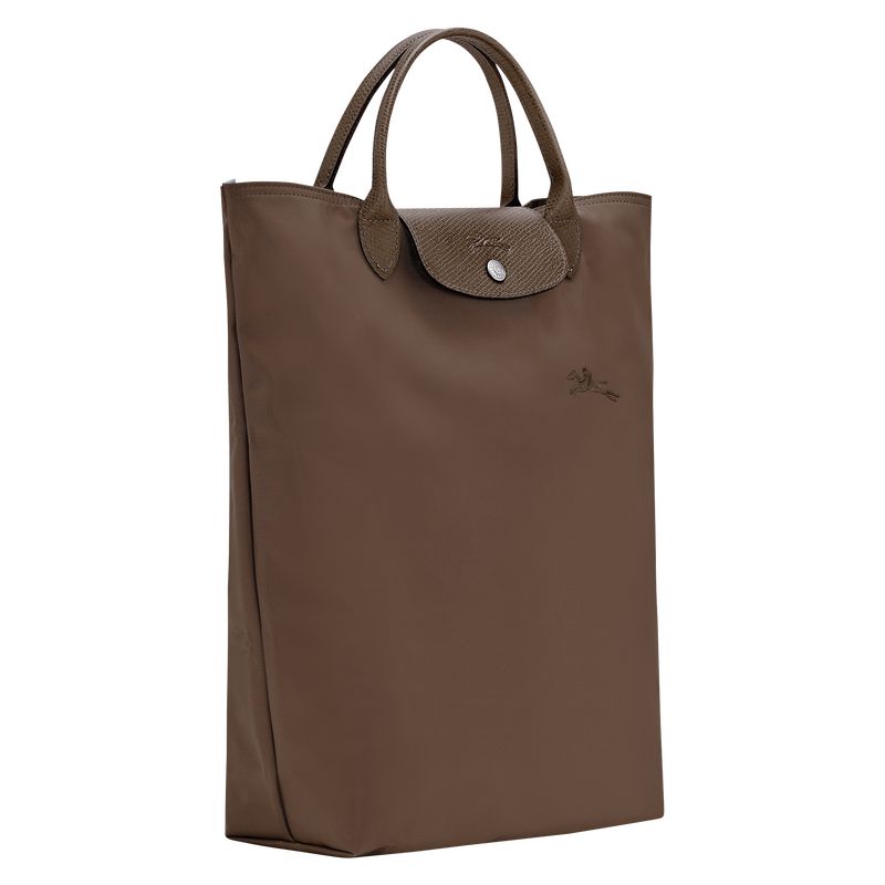 Dark Brown Longchamp Le Pliage Green M Men Tote Bag | US-247NUFABT