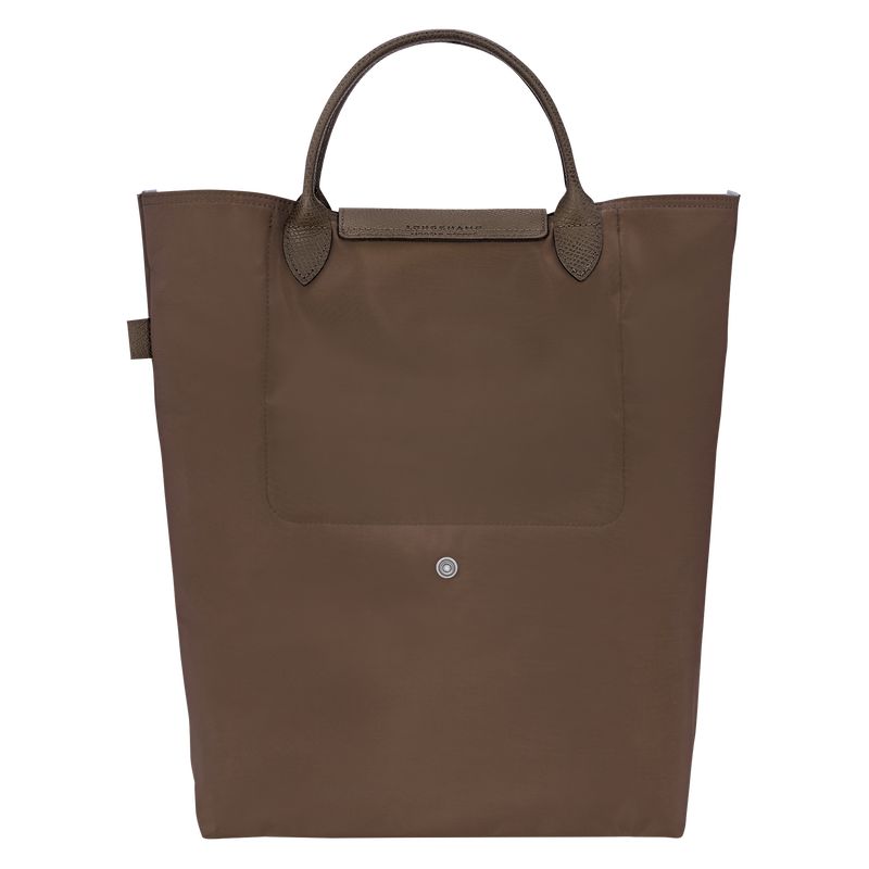 Dark Brown Longchamp Le Pliage Green M Men Tote Bag | US-247NUFABT