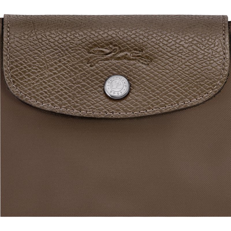 Dark Brown Longchamp Le Pliage Green M Men Tote Bag | US-247NUFABT