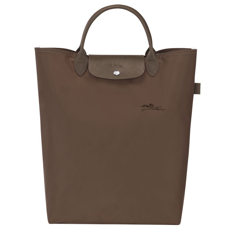 Dark Brown Longchamp Le Pliage Green M Men Tote Bag | US-247NUFABT
