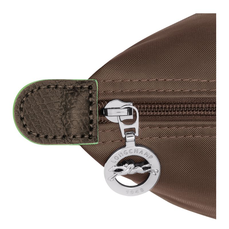 Dark Brown Longchamp Le Pliage Green M Men Backpack | US-097KWEOQX
