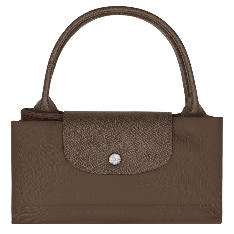 Dark Brown Longchamp Le Pliage Green M Women Handbag | US-985QWZKIX