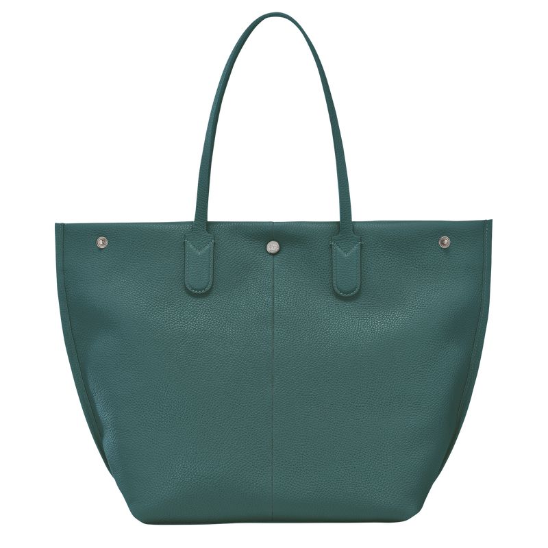 Dark Green Longchamp Essential L Men Tote Bag | US-086IMYQCS