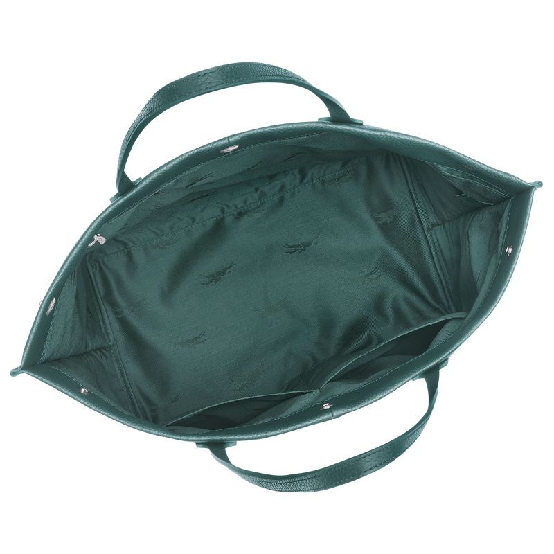 Dark Green Longchamp Essential L Men Tote Bag | US-086IMYQCS
