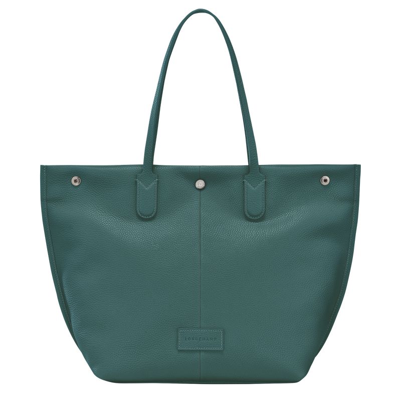 Dark Green Longchamp Essential L Men Tote Bag | US-086IMYQCS
