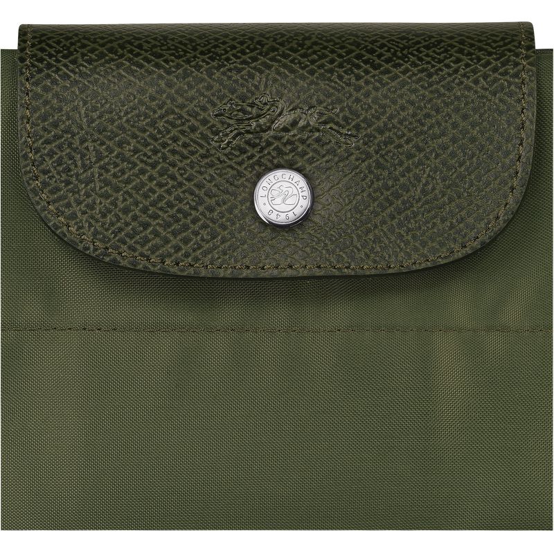 Dark Green Longchamp Le Pliage Green M Men Tote Bag | US-284EUJQAG