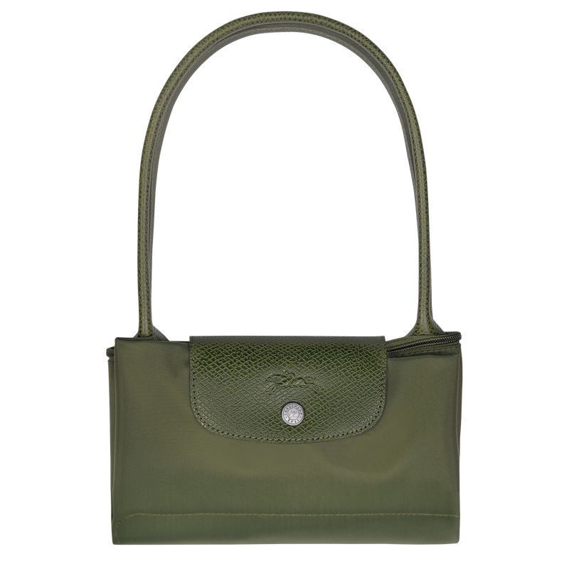 Dark Green Longchamp Le Pliage Green M Women Tote Bag | US-829KTOVNZ
