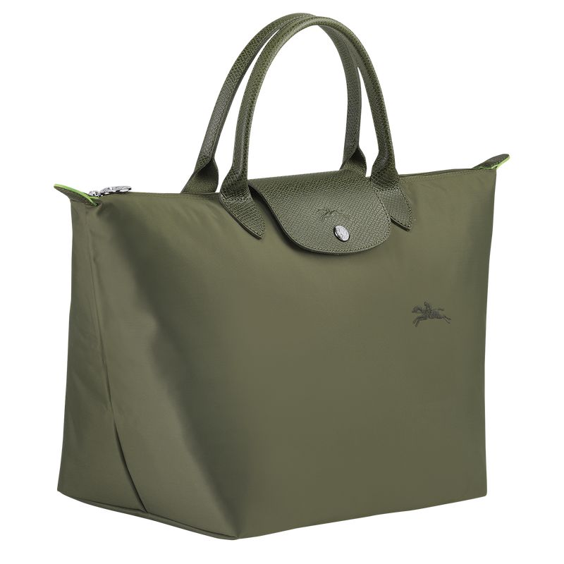 Dark Green Longchamp Le Pliage Green M Women Handbag | US-718YQRALN