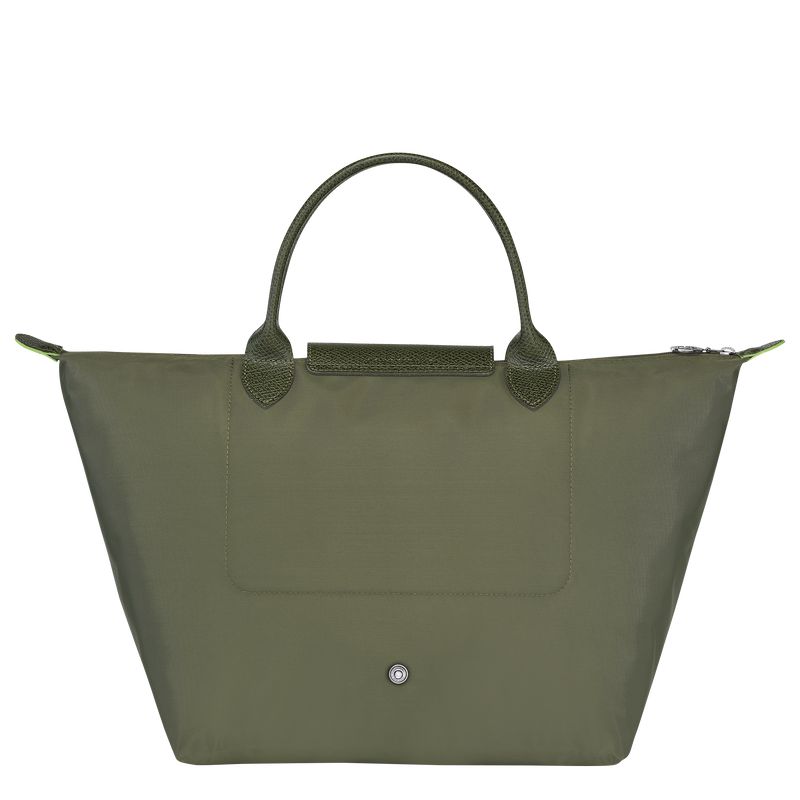 Dark Green Longchamp Le Pliage Green M Women Handbag | US-718YQRALN