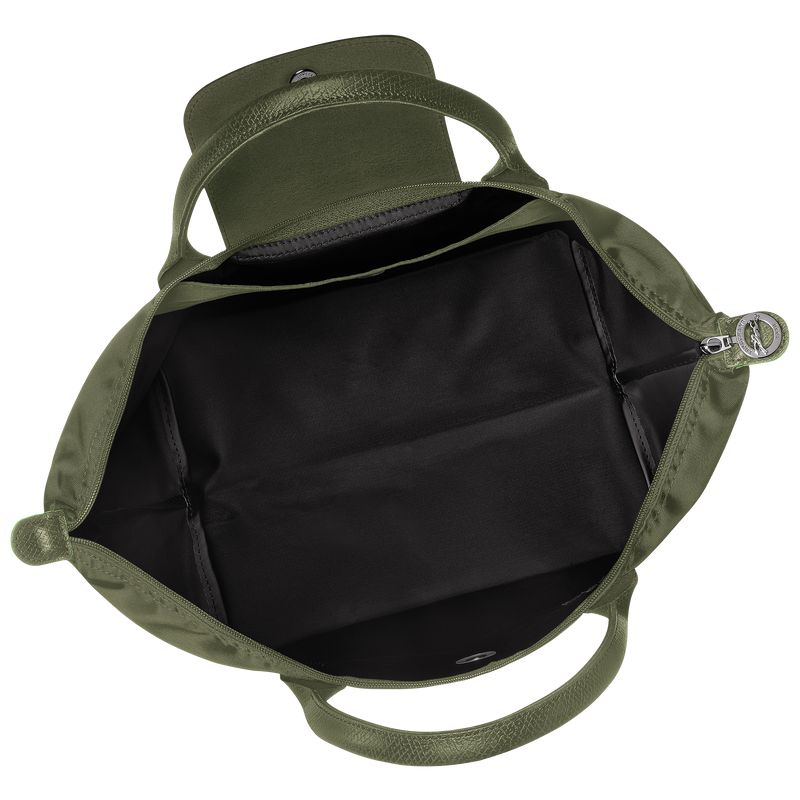 Dark Green Longchamp Le Pliage Green M Women Handbag | US-718YQRALN