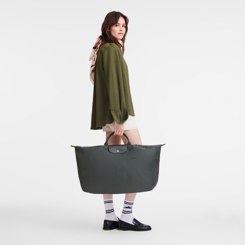 Dark Grey Longchamp Le Pliage Green Xl Men Travel Bag | US-572ZKGRFU