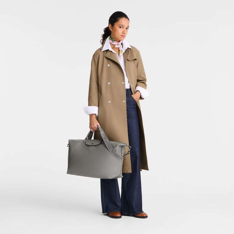 Dark Grey Longchamp Le Pliage Xtra L Men Travel Bag | US-843NLDIYG