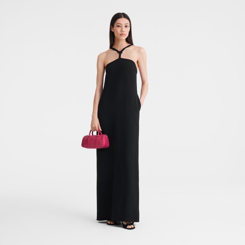 Dark Pink Longchamp Daylong S Women Handbag | US-875TRAFHK
