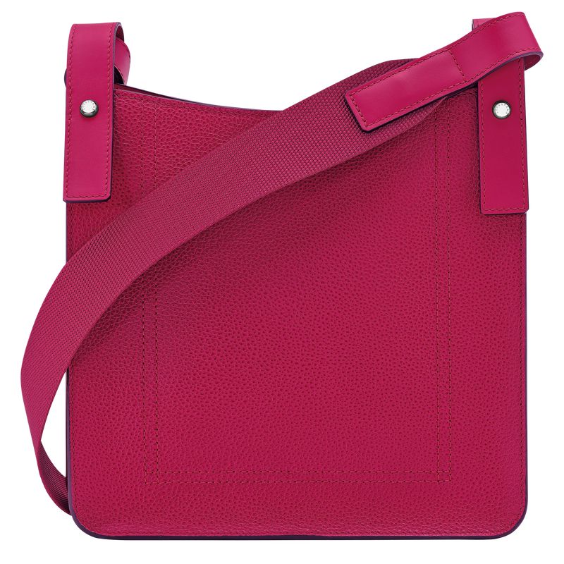 Dark Pink Longchamp Le Foulonné S Women Crossbody Bag | US-035KSOMHX