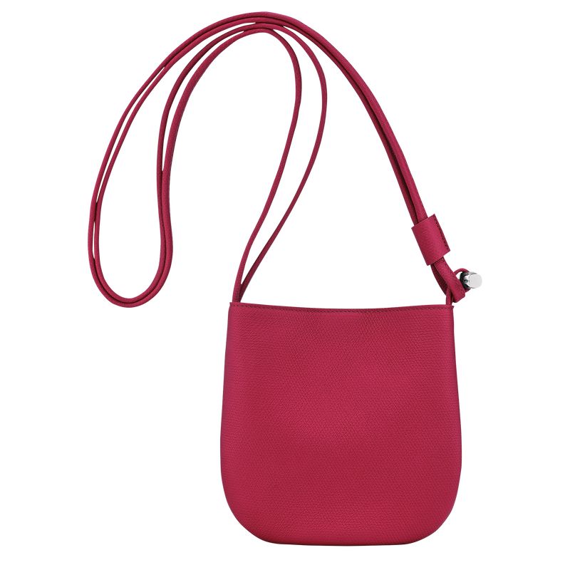 Dark Pink Longchamp Le Roseau S Women Crossbody Bag | US-634RLQSMV
