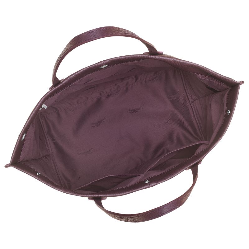 Dark Purple Longchamp Essential L Men Tote Bag | US-068AWZRXG