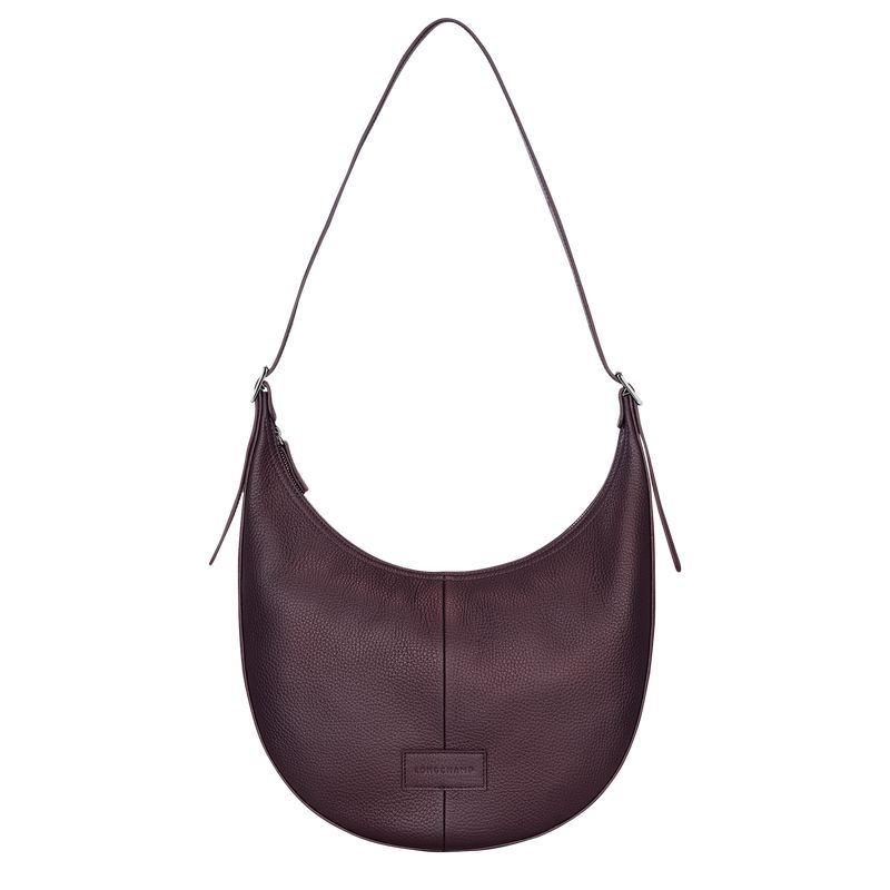 Dark Purple Longchamp Essential L Women Crossbody Bag | US-217NIARST