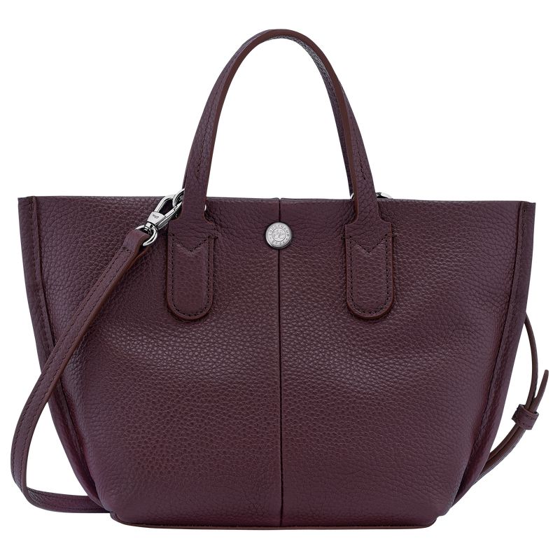 Dark Purple Longchamp Essential Xs Women Handbag | US-561BNTECR
