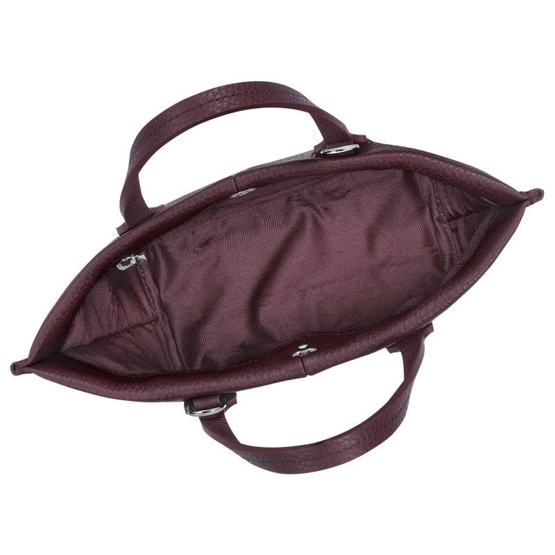Dark Purple Longchamp Essential Xs Women Handbag | US-561BNTECR