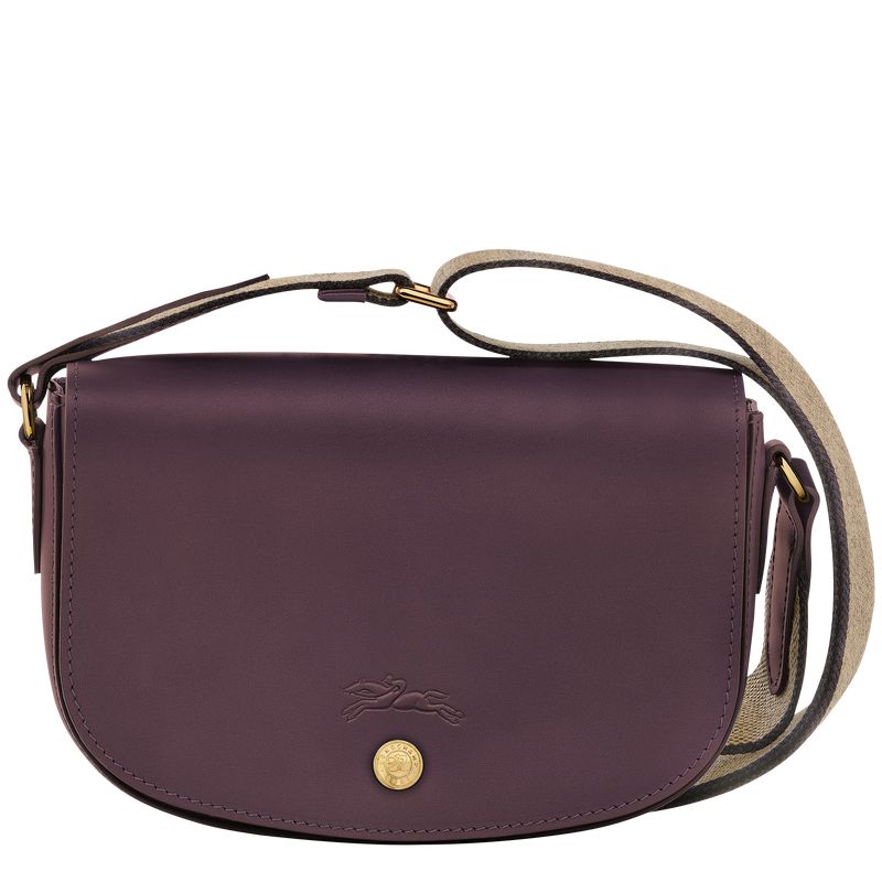 Dark Purple Longchamp Épure S Women Crossbody Bag | US-031ILXOHZ