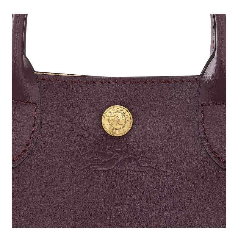 Dark Purple Longchamp Épure Xs Women Tote Bag | US-897BKCWJS
