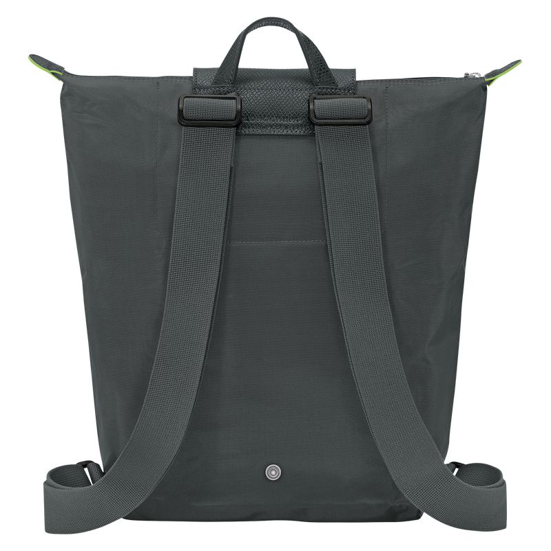 Deep Grey Longchamp Le Pliage Green M Men Backpack | US-576GYRLTX