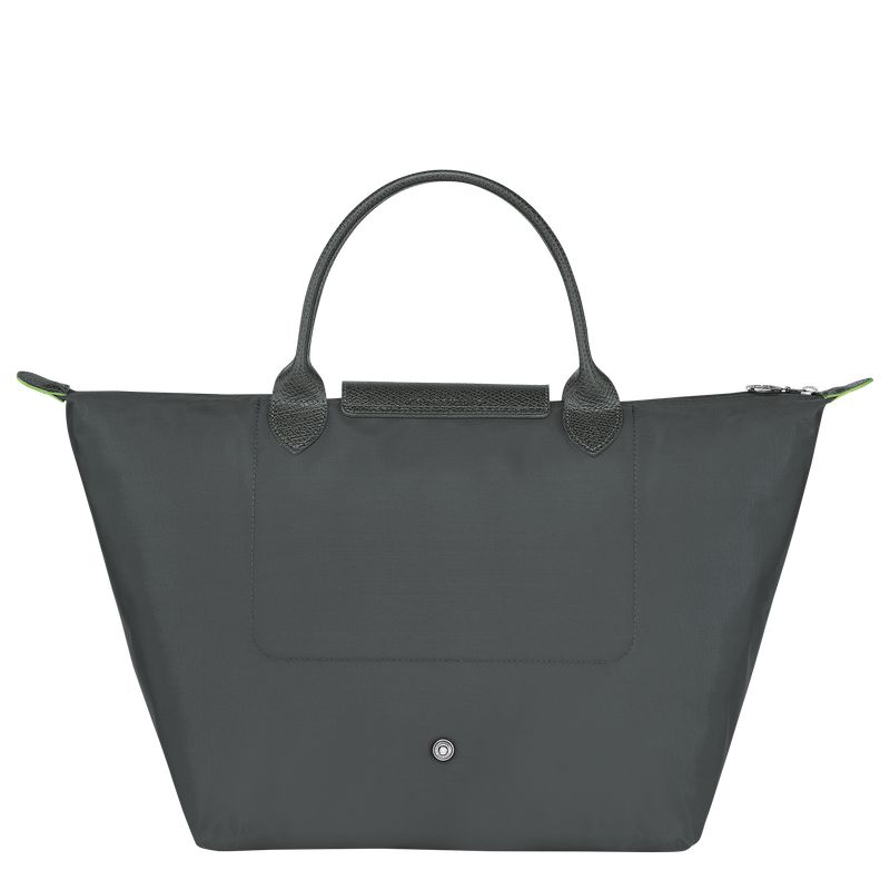 Deep Grey Longchamp Le Pliage Green M Women Handbag | US-206RMGAIC